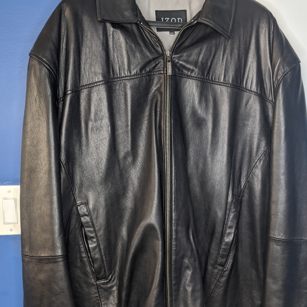 Leather jacket